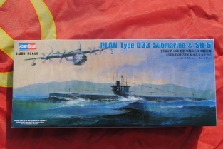 Hobby Boss 83515 PLAN Type 033 Submarine & SH-5